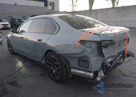 2023 BMW 740 I z USA, uszkodzony, nr VIN WBA23EH0XPCL79418